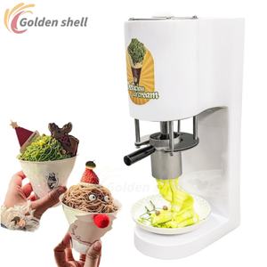 Máquina italiana de helados, máquina para hacer espaguetis multiforma y multicolor, helado rojo Amarillo <span class=keywords><strong>Blanco</strong></span> opcional, <span class=keywords><strong>precio</strong></span> bajo - Product Image 1