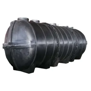 Rotomolding aerobic anaerobic tank plastic PE 12mm thick Wastewater purification tank for village villa domestic