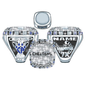 Champions Souvenir Anillos de fútbol personalizados para jóvenes - Product Image 3