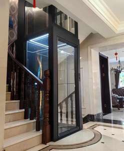 400 किलोग्राम आधुनिक लोकप्रिय 4 लोग कस्टम लिफ्ट उच्च गुणवत्ता वाले लक्जरी घर आवासीय लिफ्ट कम शोर यात्री लिफ्ट - Product Image 2