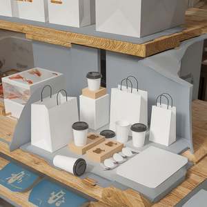 Bolsa de Papel Kraft Clásica y Resistente de Venta de Fábrica con Asa de Cuerda de Algodón, Reutilizable y Reciclable - Product Image 2