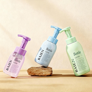 Bouteille moussante en PET pour nettoyant <span class=keywords><strong>visage</strong></span>, 200 ml, 300 ml, bouteille de désinfectant pour les mains, bouteille de mousse, 500 ml, bouteille de gel douche, vente en gros - Product Image 5