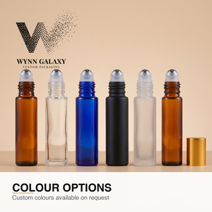Botellas de Vidrio con Rodillo de Ámbar, Bolas de Cristal de Gemas, Cuarzo Rosa, Amatista, Botellas de Vidrio para Envasado de Productos de Bienestar y Curación, Proveedor - Product Image 6