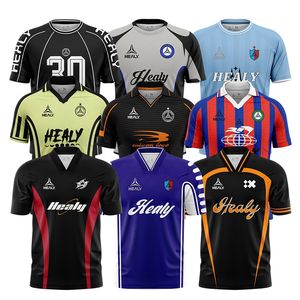 Camisetas de fútbol retro personalizadas Tela de poliéster suave Camiseta de fútbol clásica vintage Camisetas de fútbol para hombres - Product Image 1