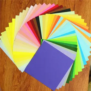 100 шт. бумаги оригами квадратный цвет раза из крафт-бумаги для детей Diy декоративно-прикладного искусства проекты 10 видов цветов