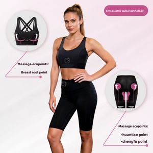 Chaleco de yoga EMS, sujetador deportivo, ropa interior deportiva para Pilates, pantalones de masaje de microcorriente EMS para levantamiento de cadera y tonificación de piernas, pantalones de Kegel. - Product Image 2