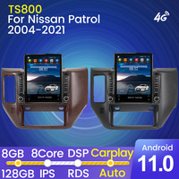 MEKEDE Android 15 Stereo Mobil untuk Nissan Patrol 2011-2015 2din Android GPS BT Stereo AM FM Kamera 360 Video Mobil