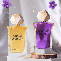 Vente en gros de flacons de parfum vides en verre de luxe, atomiseurs rechargeables de 30 ml, 50 ml, 100 ml, flacons compte-gouttes