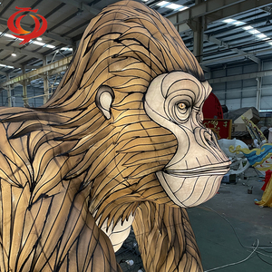 Festival de soie décoratif chinois lanternes à LED chinoises traditionnelles populaires en plein air pour la décoration célébration du Ramadan - Product Image 3