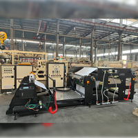 Machine de laminage automatique à colle thermofusible pour pansements perforés avec oxyde de zinc, machine de fabrication de rubans médicaux