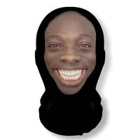 Masque intégral respirant en maille pour fêtes d'Halloween, série célébrités d'Internet, couvre-chef amusant, vente en gros