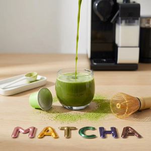 Capsules de poudre de matcha en gros, capsules de thé vert de haute qualité, capsules de matcha coco, capsules de thé pour le bureau - Product Image 1