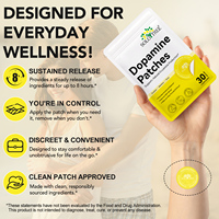 SOLOTREE Patchs Transdermiques Marque Blanche Biodégradables Étanche Dopamine pour Hommes Femmes Relaxation Soutien Émotionnel