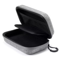 Portable 2.5 pouces EVA PC disque dur sac écologique fermeture à glissière étanche en Nylon stockage pour Power Bank classique 3C étui