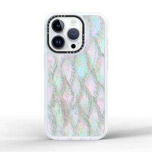 Coques de téléphone personnalisées en TPU transparent anti-impact 3M, coque de téléphone mate en nacre naturelle pour iPhone 16 15 14 13 Pro Max - Product Image 1