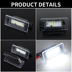 Luz LED para matrícula Nissan Serena 265108990E, carcasa transparente blanca de material PC para reemplazo y reparación - Product Image 5