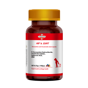 Complément alimentaire pour chiens et chats sans céréales, à absorption rapide, fabriqué dans une usine certifiée GMP, capsules de sulfate de chondroïtine MSM - Product Image 2