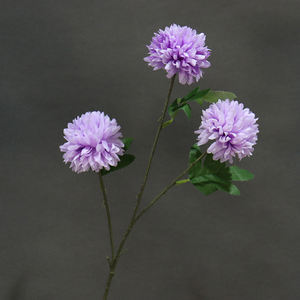 Nuevo salón de bodas flores de seda tres Ping Pong crisantemo simulación flor bola <span class=keywords><strong>cebolla</strong></span> bola pinchazo diente de león flor - Product Image 4