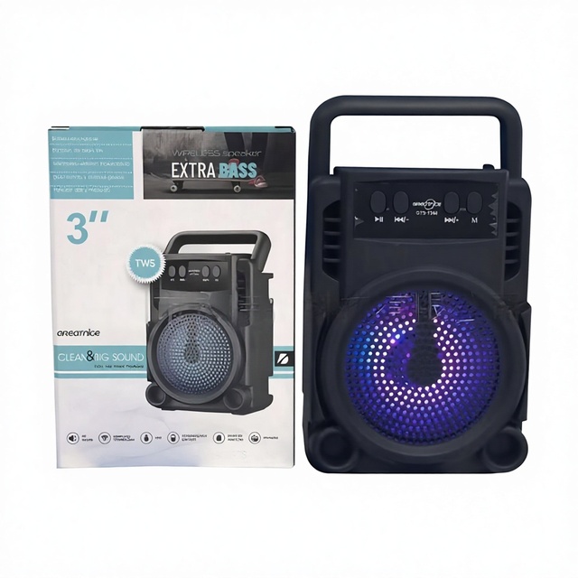 Portable Outdoor Speakers Wireless Loud Speaker with Bass for Party, Camping, Travel