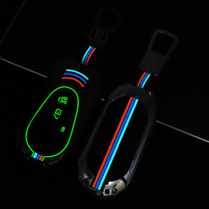 Alliage de zinc + coque de clé à distance en Silicone support de clé de voiture en métal dur adapté à Mercedes Benz - Product Image 3