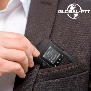 Talkie-walkie POC 4G Global PTT ultra-fin longue portée pour communication extérieure avec emplacement pour carte 4G et batterie au lithium - Product Image 4