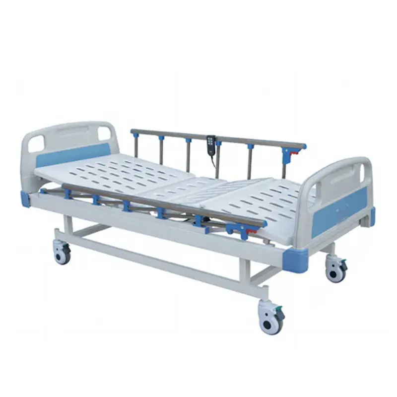 Chinese manufacturer low-cost medical clinic equipment 3 function hospital beds nursing beds