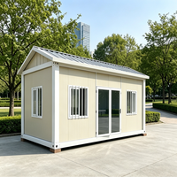 Maison conteneur détachable prête à l'emploi, logement modulaire extérieur, bureau en conteneur, hébergement pour courts séjours