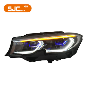 Feux avant laser jaunes et blancs SJC USA STOCK pour BMW Série 3 G20 G80 2019-2022 M340i M330i, phare laser bicolore - Product Image 6