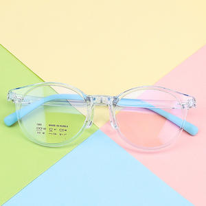 Autres lunettes de myopie rondes TR90 pour enfants 1305, monture moyenne, visage ovale, pont nasal standard - Product Image 3