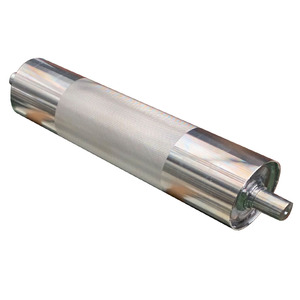 Chất Lượng Tốt Tùy Chỉnh Điện Khóa Cứng <span class=keywords><strong>Chrome</strong></span> Mạ Kẽm Đuôi Snub End Ròng Rọc Trống Máy Con Lăn Cho Vành Đai Băng Tải - Product Image 2