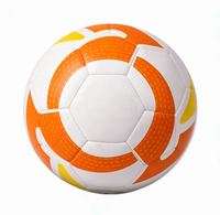 Ballon de football professionnel taille 5, conception personnalisée, haute élasticité, chambre à air hermétique, rebond stable, pour compétition et entraînement adulte