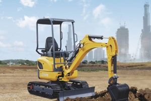Mini-pelleuse sur chenilles XE15U, poids opérationnel 1,8 tonne, 9,8 kW, capacité de la benne 0,04 m³, avec pièces de rechange à vendre - Product Image 2