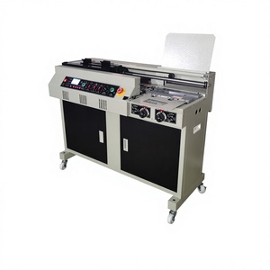 Máquina Encuadernadora Automática <span class=keywords><strong>de</strong></span> Cola Tamaño A4, Máquina Encuadernadora <span class=keywords><strong>de</strong></span> Formato Grande con Cola Termofusible para Documentos <span class=keywords><strong>de</strong></span> Licitación, Libros y Papel - Product Image 2