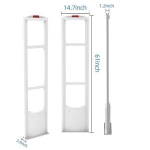 Sistema de Detección EAS con Etiquetas Desprendibles RF 8.2MHz de Material ABS Blanco, Alarma Antirrobo para Tiendas de Ropa, Suministro Directo de Fábrica - Product Image 2
