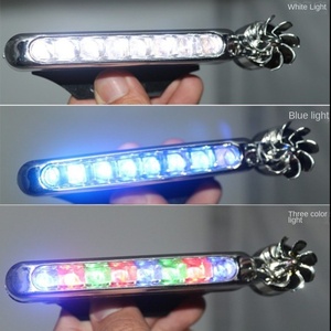 Rüzgar enerjili <span class=keywords><strong>LED</strong></span>/gündüz farları kurulumsuz ön yardımcı araba <span class=keywords><strong>LED</strong></span> gündüz farları dekoratif ızgara ışıkları - Product Image 1