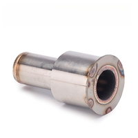 Silencieux d'échappement de moto en acier inoxydable, diamètre 51 mm, insert silencieux simple/double sortie avec ajustement universel
