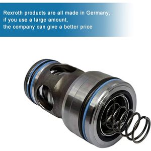วาล์วควบคุมแรงดันสองทาง Rexroth Logic Valve รุ่น LC25A05E7X แรงดัน 315 บาร์ อัตราการไหล 60 ลิตร/นาที ผลิตในประเทศเยอรมนี - Product Image 3