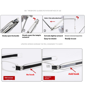 <strong>Newest</strong> Outdoor Retro UV400 Frame Cross Border Fashion High-Quality Spring Wholesale Myopia Optical Eyewear <strong>Reading</strong> <strong>Glasses</strong> - Product Image 4