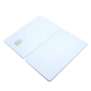 HF 13.56 MHZ आरएफआईडी सफेद रिक्त पीवीसी संपर्क चिप 4442 4428 के लिए रिक्त Contactless आईसी स्मार्ट कार्ड होटल अभिगम नियंत्रण