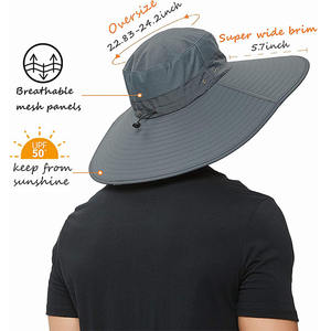 หมวกบักเก็ตปีกกว้างกันแดด หมวกตกปลา หมวกกันน้ำสำหรับกิจกรรมกลางแจ้ง หมวก<span class=keywords><strong>บอน</strong></span>นี่แบบสั่งทำ - Product Image 3