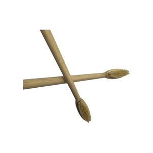 Brosse <span class=keywords><strong>à</strong></span> <span class=keywords><strong>dents</strong></span> en bambou de qualité supérieure, en poils de sanglier naturels, écologiques, moyens, pour hôtels et voyages - Product Image 6