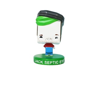 Gestalte Deinen Eigenen Kawaii Quadratischen Cartoon-<span class=keywords><strong>Joker</strong></span> Sprechende Wackelkopf-Figur Cartoon-<span class=keywords><strong>Statue</strong></span> - Product Image 1