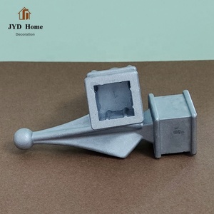 JYD Aluminium Zaun pfosten Speere Druckguss 1/<span class=keywords><strong>2</strong></span> "5/8" <span class=keywords><strong>3</strong></span>/4 "1" Aluminium Speere Außen geländer Finials Hot Selling - Product Image 3