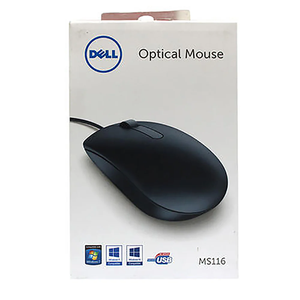 สำหรับ <span class=keywords><strong>Dell</strong></span> <span class=keywords><strong>MS116</strong></span>ออปติคอลเมาส์ USB แบบมีสาย1000dpi LED ติดตามการเลื่อนล้อเลื่อนแบบปลั๊กแอนด์เพลย์ - Product Image 6