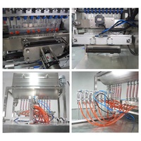 Machine auto 10 voies 4 côtés scellés haute vitesse pour sachets ketchup & sauces