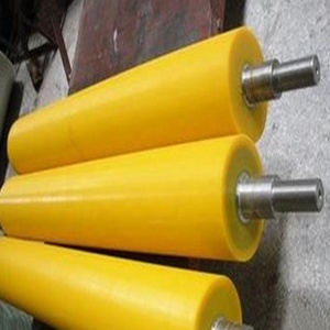 Con Lăn Cao Su In Ống Đồng Bằng PU Polyurethane Bằng Silicon EPDM Tự Nhiên Nitrile SBR NBR Con Lăn Thép - Product Image 2