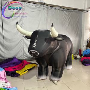 <span class=keywords><strong>Disfraz</strong></span> de <span class=keywords><strong>toro</strong></span> de juguete de dibujos animados inflable negro gigante <span class=keywords><strong>disfraz</strong></span> de vaca de dibujos animados inflable <span class=keywords><strong>disfraz</strong></span> de animal - Product Image 2