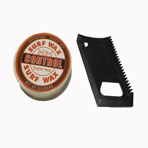 Cire de surf Hm Control 80g, ensemble de cires chaudes et froides avec peigne à cire pour planche de surf, utilisation en mer - Product Image 2