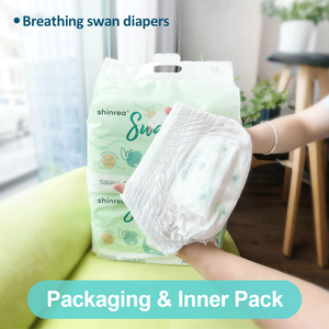 Pannolini a mutandina per neonati in offerta, pannolini usa e getta morbidi e traspiranti all'ingrosso per neonati - Product Image 6