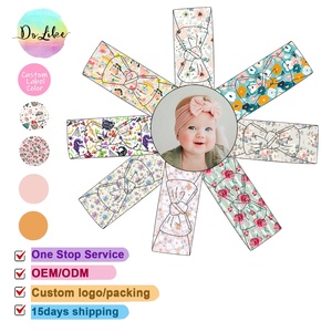 OEM Neugeborenen-Stirnband Weiches Elastisches Schleifenband für Kleinkinder Umweltfreundliche Bambusprodukte - Product Image 3